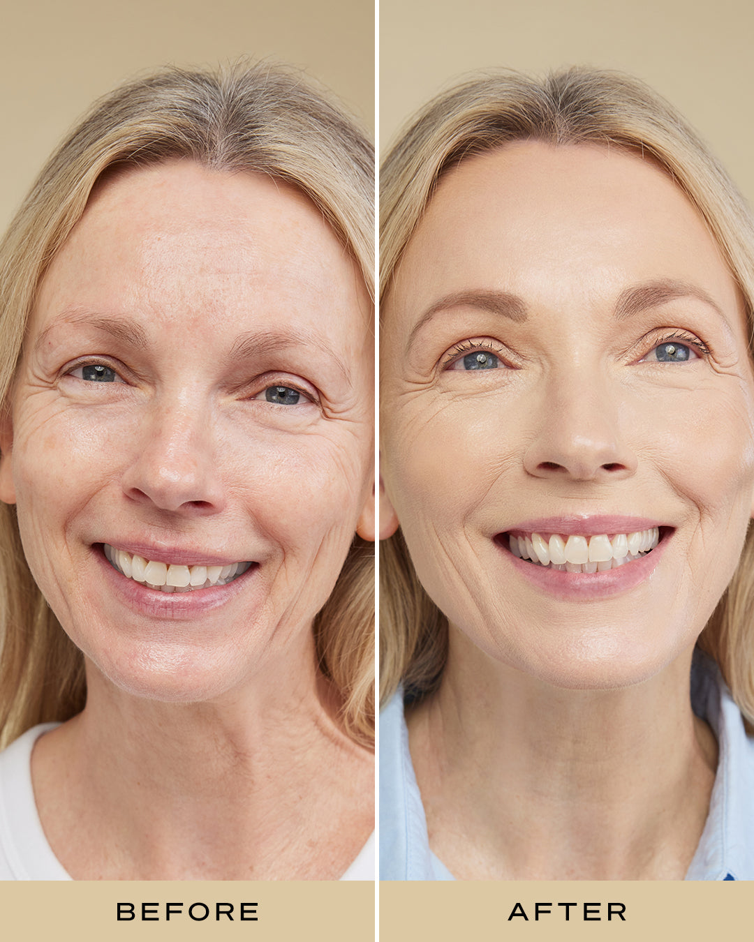 ADVANCED MINERAL MAKEUP SPF15 LOOK 1 b&a