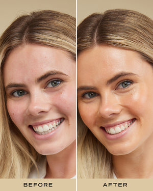 BBB CREAM SPF 30+ DARK b&a