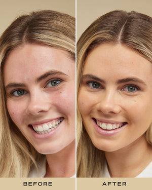 CHINA DOLL FOUNDATION BLACK LOOK 3 b&a