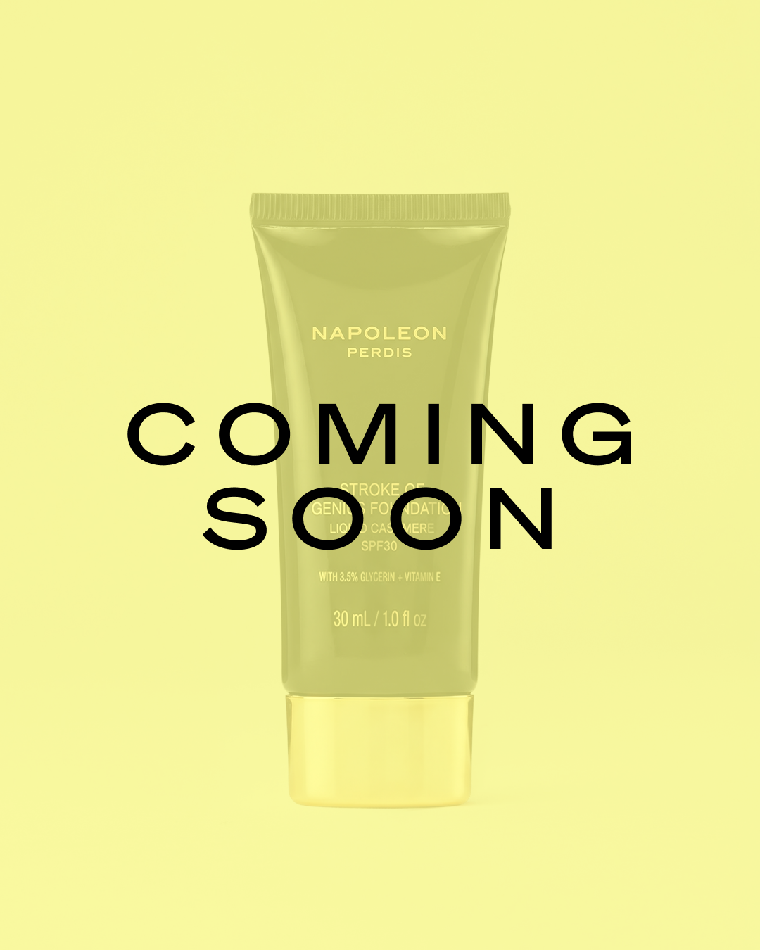 STROKE OF GENIUS LIQUID CASHMERE FOUNDATION SPF30