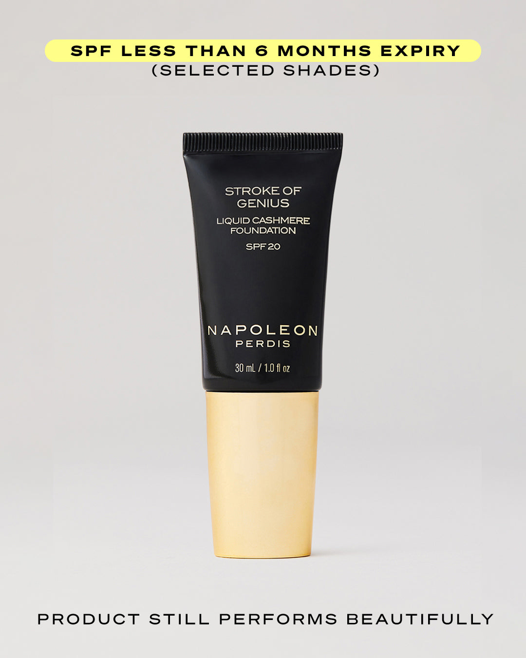 STROKE OF GENIUS LIQUID CASHMERE FOUNDATION