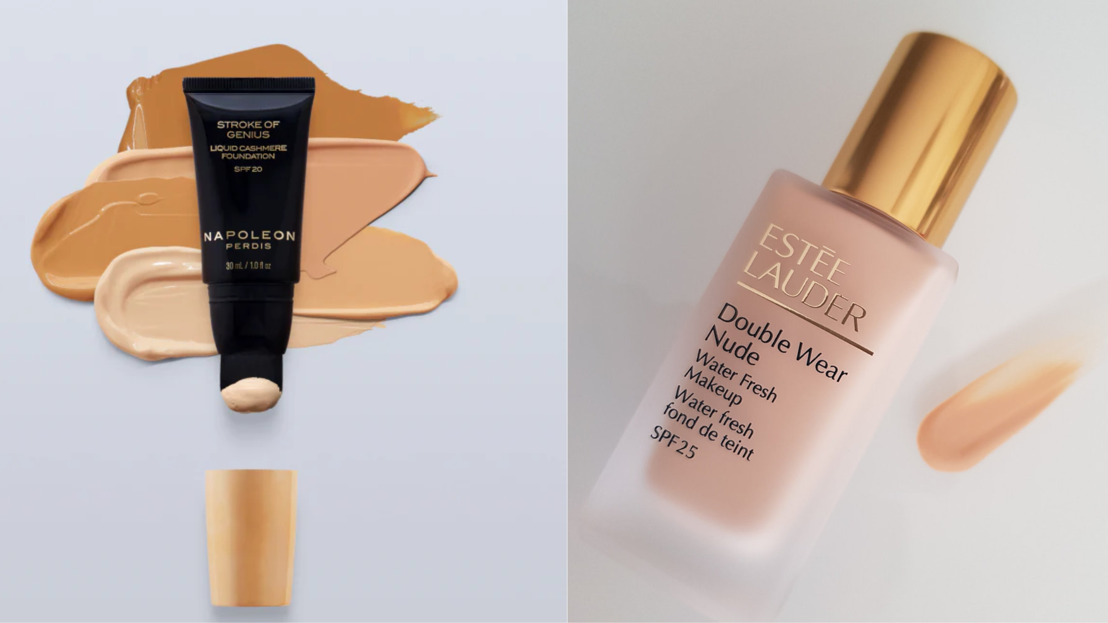 Napoleon Perdis Stroke of Genius vs. Estée Lauder Double Wear: The All-in-One Foundation Revolution