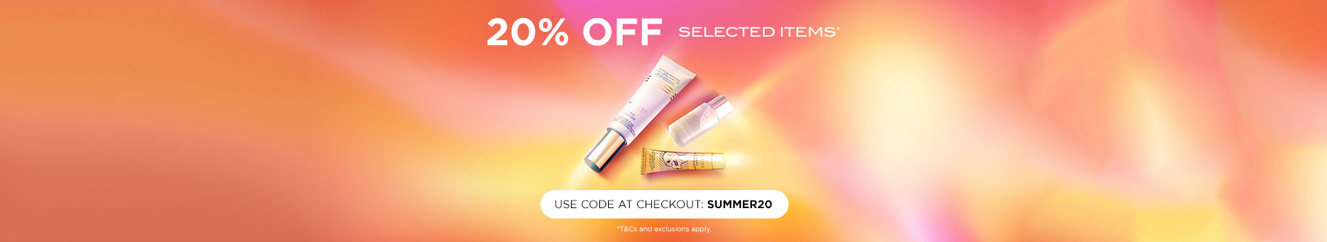 Summer Sale 20% Off Selected Items*