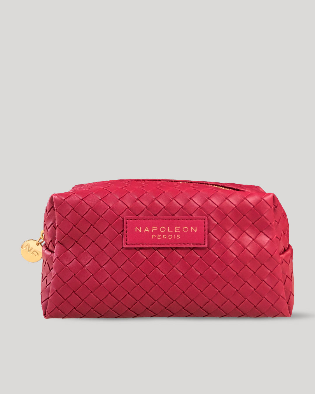 SCARLET WOVEN VANITY CASE