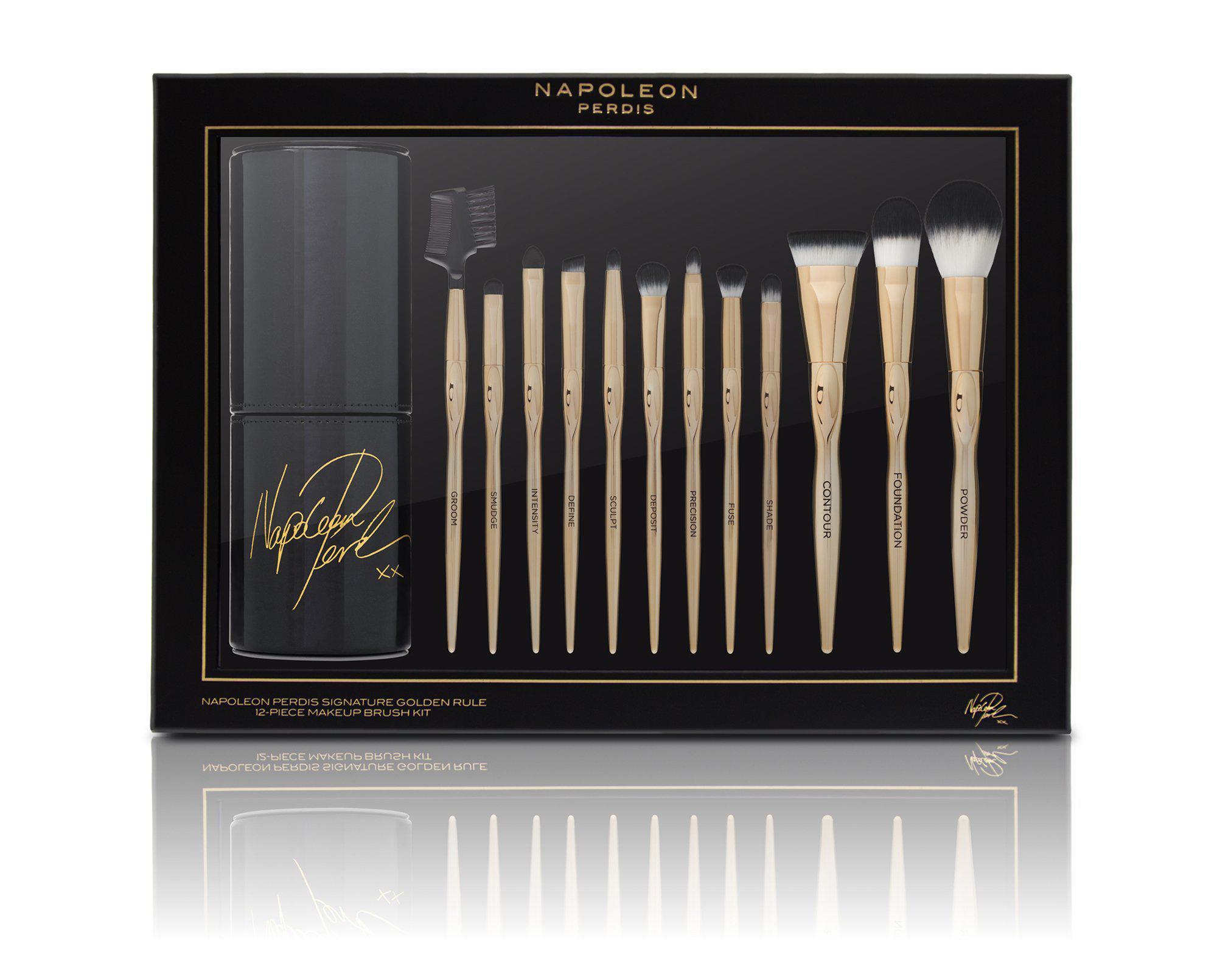 Signature Golden Rule 12-Piece Makeup Brush Kit-